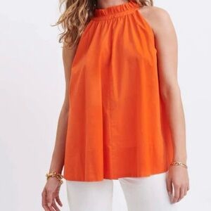 MER SEA Endless Summer Sleeveless Top Size S/M Orange